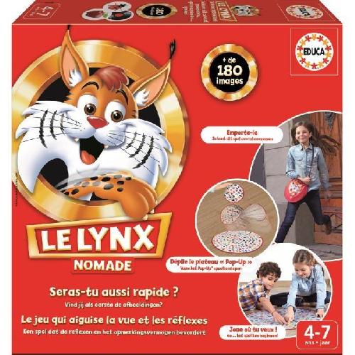 Jeu De Societe - Jeu De Plateau EDUCA Jeux éducatif Le Lynx Nomade