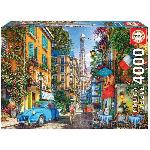 Puzzle EDUCA - Puzzle - 4000 The old streets of Paris