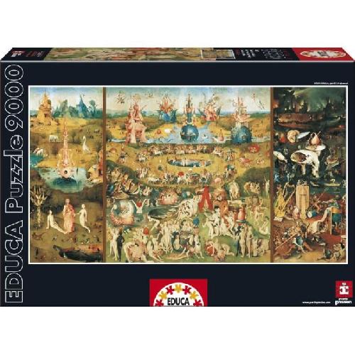 Puzzle EDUCA - Puzzle - 9000 Le jardin des délices