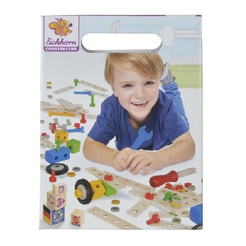 Jeu D'assemblage - Jeu De Construction - Jeu De Manipulation EICHHORN CONSTRUCTION 75 Pcs Set Construction
