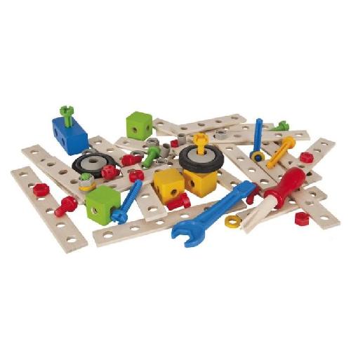 Jeu D'assemblage - Jeu De Construction - Jeu De Manipulation EICHHORN CONSTRUCTION 75 Pcs Set Construction