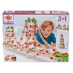 Jeu D'assemblage - Jeu De Construction - Jeu De Manipulation EICHHORN Jeu Construction Bois - Golden Gate 3 en 1 - 444 Pieces