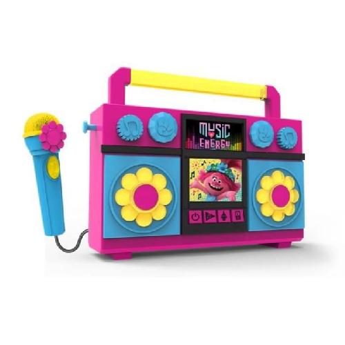 Micro - Karaoke EKIDS TROLLS Sing Along Boombox TR-115