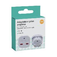 Electricite - Domotique Adaptateur prise anglaise 230V SD
