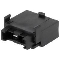 Element de porte-fusible - Max 40A - polyamide - noir - UNIVAL