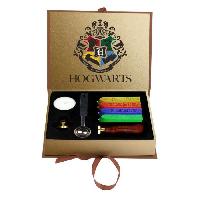 Emballage Cadeau Coffret cachet cire Harry Potter avec 4 batons de cire et accessoires