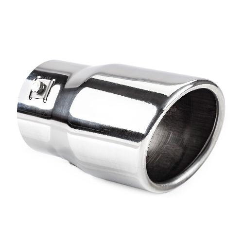 Echappements Voitures Embout D'Echappement Simple Acier Inoxydable Diam Int 48-65- Diam Ext 78-90Mm