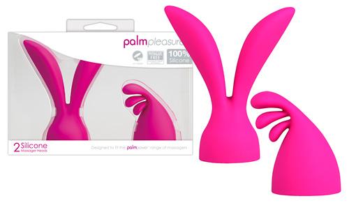 Stimulateurs externes Embout Masseur Palm Power Pleasure - Rose - Taille 10cm