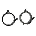 Supports Haut Parleurs de Roger EN423 - 2 Entretoises Haut-Parleur compatible avec Mercedes Classe E W210 D165mm RAS3409