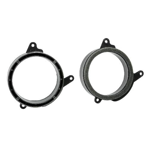 Supports Haut Parleurs de Roger EN423 - 2 Entretoises Haut-Parleur compatible avec Mercedes Classe E W210 D165mm RAS3409