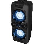 Enceinte - Haut-parleur Nomade - Portable - Mobile - Bluetooth Enceinte audio sans fil - SENCOR - SSS 3800 - 60 W - 30 radios FM - Bluetooth - Lumieres LED clignotantes - Noir