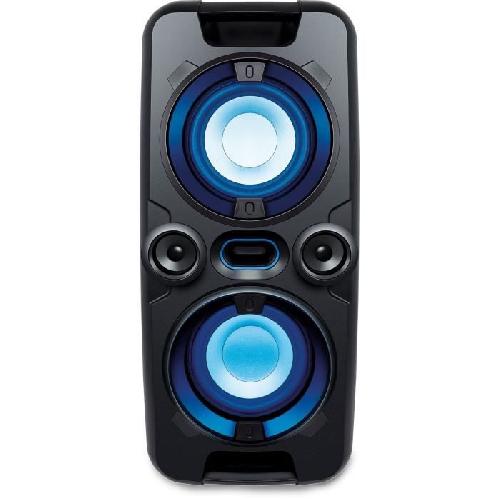 Enceinte - Haut-parleur Nomade - Portable - Mobile - Bluetooth Enceinte audio sans fil - SENCOR - SSS 3800 - 60 W - 30 radios FM - Bluetooth - Lumieres LED clignotantes - Noir