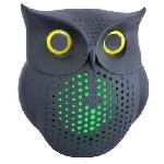 Enceinte - Haut-parleur Nomade - Portable - Mobile - Bluetooth Enceinte Bluetooth 10W + Radio FM - Inovalley HP73-BTH - Gris - Multicolore LED