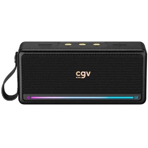 Enceinte - Haut-parleur Bibliotheque Enceinte Bluetooth - CGV - 50910 - SolidVibe Max - Subwoffer 20W -2x10W-