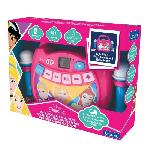 Mp3 Enfant Enceinte Bluetooth Disney Princesses - LEXIBOOK - Effets Lumineux. Micros. Batterie Rechargeable