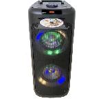 Enceinte - Haut-parleur Nomade - Portable - Mobile - Bluetooth Enceinte bluetooth karaoke - INOVALLEY - MS06CD - 1000W - Bluetooth 5.0 - Lecteur CD - RGB - Radio FM - USB 2.0 - micro SD - Karaoke