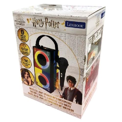 Mp3 Enfant Enceinte Bluetooth portable Harry Potter avec lumieres et microphone