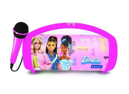Enceinte - Haut-parleur Nomade - Portable - Mobile - Bluetooth Enceinte Bluetooth Sans-Fil Lumineuse avec Micro Barbie