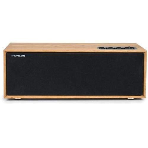 Enceinte - Haut-parleur Bibliotheque Enceinte Bluetooth - THOMSON - WS702 - 150W - Bois - RCA. USB. AUX-IN. TV Audio