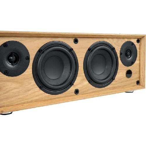 Enceinte - Haut-parleur Bibliotheque Enceinte Bluetooth - THOMSON - WS702 - 150W - Bois - RCA. USB. AUX-IN. TV Audio