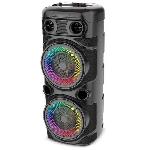 Enceinte - Haut-parleur Nomade - Portable - Mobile - Bluetooth Enceinte Karaoke lumineuse - INOVALLEY - KA123-XXL - Bluetooth V5.0 - 75 cm - 900 W - Noir