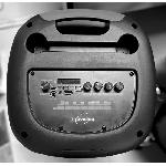 Enceinte - Haut-parleur Nomade - Portable - Mobile - Bluetooth Enceinte Karaoke lumineuse - INOVALLEY - KA123-XXL - Bluetooth V5.0 - 75 cm - 900 W - Noir