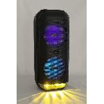 Enceinte - Haut-parleur Nomade - Portable - Mobile - Bluetooth Enceinte Karaoke lumineuse - INOVALLEY - KA22-BTH - Bluetooth V5.0 - 49 cm - 500 W - Noir