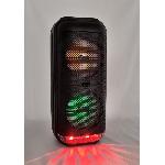 Enceinte - Haut-parleur Nomade - Portable - Mobile - Bluetooth Enceinte Karaoke lumineuse - INOVALLEY - KA22-BTH - Bluetooth V5.0 - 49 cm - 500 W - Noir