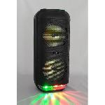 Enceinte - Haut-parleur Nomade - Portable - Mobile - Bluetooth Enceinte Karaoke lumineuse - INOVALLEY - KA22-BTH - Bluetooth V5.0 - 49 cm - 500 W - Noir