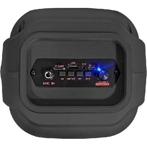 Enceinte - Haut-parleur Nomade - Portable - Mobile - Bluetooth Enceinte Karaoke lumineuse - INOVALLEY - KA22-BTH - Bluetooth V5.0 - 49 cm - 500 W - Noir