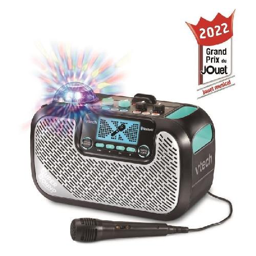 Micro - Karaoke Enceinte Karaoké VTECH - Supersound Karaoke - 40W - Noir et gris - Pour enfants a partir de 14 ans