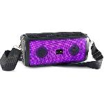 Enceinte - Haut-parleur Nomade - Portable - Mobile - Bluetooth Enceinte lumineuse bluetooth - INOVALLEY - HP345-B - 10W - LEDs - Bluetooth V5.3 - Micro - TWS - FM - USB 2.0 - micro SD - AUX-IN