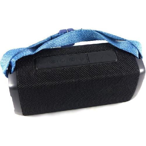 Enceinte - Haut-parleur Nomade - Portable - Mobile - Bluetooth Enceinte lumineuse bluetooth - INOVALLEY - HP345-B - 10W - LEDs - Bluetooth V5.3 - Micro - TWS - FM - USB 2.0 - micro SD - AUX-IN