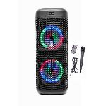 Enceinte - Haut-parleur Nomade - Portable - Mobile - Bluetooth ENCEINTE LUMINEUSE BLUETOOTH KARAOKE - INOVALLEY - KA114-XXL
