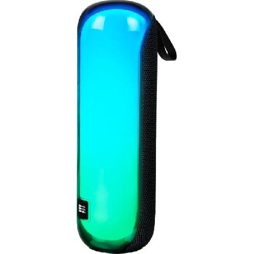 Enceinte - Haut-parleur Nomade - Portable - Mobile - Bluetooth Enceinte lumineuse sans fil 180o - BIGBEN PARTYBTTUBEBK - Bluetooth - 30W - Autonomie 4h