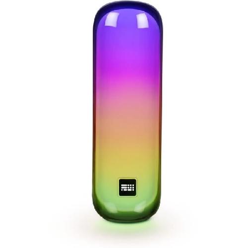 Enceinte - Haut-parleur Nomade - Portable - Mobile - Bluetooth Enceinte lumineuse sans fil 180o - BIGBEN PARTYBTTUBEBK - Bluetooth - 30W - Autonomie 4h