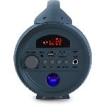 Enceinte - Haut-parleur Nomade - Portable - Mobile - Bluetooth Enceinte lumineuse sans fil - BIGBEN PARTYBTLITEDB - Bluetooth - Micro inclus - Effets lumineux - 50W - Dark blue