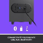Enceintes Ordinateur Enceinte PC Logitech Z407 - Bluetooth - Noir - 80W - 40-20000 Hz