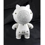 Enceinte - Haut-parleur Nomade - Portable - Mobile - Bluetooth ENCEINTE PORTABLE BLUETOOTH BLANC - INOVALLEY - HP112-BTH-W