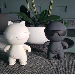 Enceinte - Haut-parleur Nomade - Portable - Mobile - Bluetooth ENCEINTE PORTABLE BLUETOOTH BLANC - INOVALLEY - HP112-BTH-W