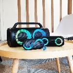 Enceinte - Haut-parleur Nomade - Portable - Mobile - Bluetooth Enceinte portable bluetooth - RYGTH - Toogo-M Led