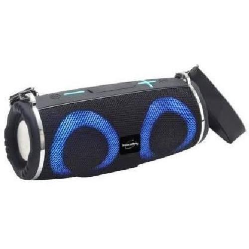 Enceinte - Haut-parleur Nomade - Portable - Mobile - Bluetooth Enceinte portable lumineuse Bluetooth - Inovalley - HP207-BTH - 20 Watts - Mains-libres - Noir