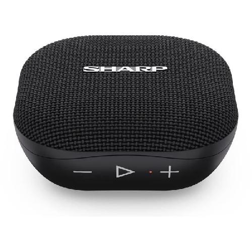 Enceinte - Haut-parleur Nomade - Portable - Mobile - Bluetooth Enceinte Portable - SHARP - GX-BT60BK - 6W - Bluetooth 5.0 - Etanche et Robuste
