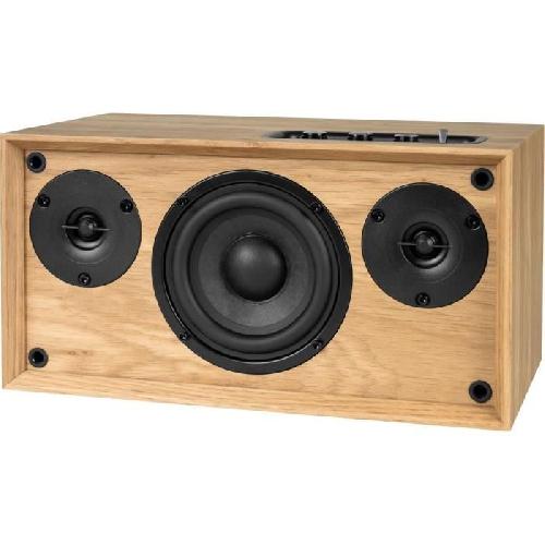 Enceinte - Haut-parleur Bibliotheque Enceinte residentielle en bois - THOMSON - WS502 - Bluetooth 5.0. 100W. RCA. USB. AUX-IN