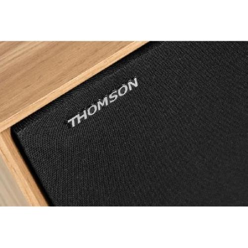 Enceinte - Haut-parleur Bibliotheque Enceinte residentielle en bois - THOMSON - WS502 - Bluetooth 5.0. 100W. RCA. USB. AUX-IN