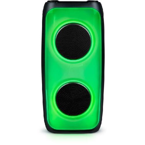 Enceinte - Haut-parleur Bibliotheque Enceinte sans fil BIGBEN PARTY - Taille M - Bluetooth - Ports USB et micro SD - 50W - Effets LED