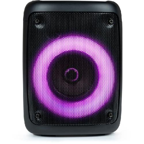 Enceinte - Haut-parleur Bibliotheque Enceinte sans fil BIGBEN PARTY - Taille S - Bluetooth - Ports USB et micro SD - 30W - Effets LED
