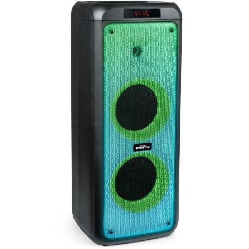 Enceinte - Haut-parleur Bibliotheque Enceinte sans fil BIGBEN PARTY - Taille XL - Bluetooth - AUX-IN - USB - 600 W - Effets LED