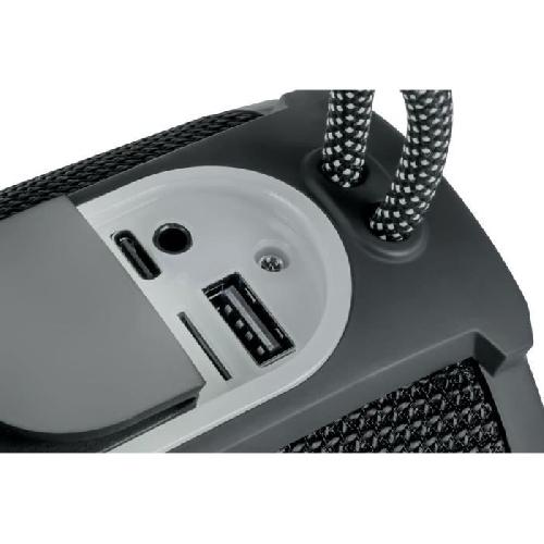 Enceinte - Haut-parleur Nomade - Portable - Mobile - Bluetooth Enceinte sans fil lumineuse - BIGBEN - Mainstream 3 - Bluetooth 5.3 - USB - Micro SD - AUX-IN - 30W