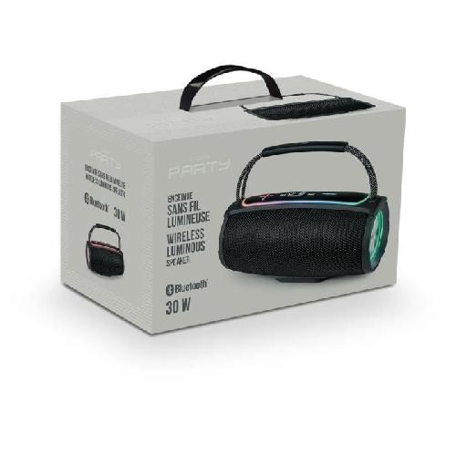 Enceinte - Haut-parleur Nomade - Portable - Mobile - Bluetooth Enceinte sans fil lumineuse - BIGBEN - Mainstream 3 - Bluetooth 5.3 - USB - Micro SD - AUX-IN - 30W